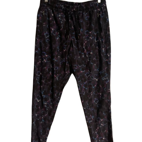 C9 By Champion Women's Blue Pink Dye Print Print Black Joggers Size Medium - Picture 11 of 11